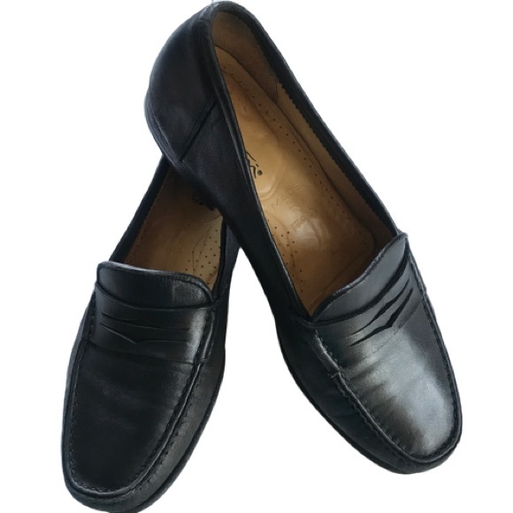Santoni leather loafers main image 6